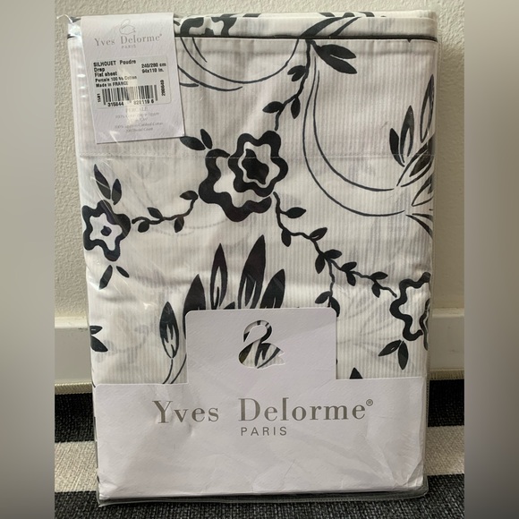 Yves Delorme Bedding Yves Delorme Queen Flat Sheet New In Package